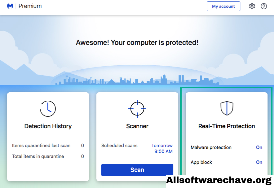 Malwarebytes 5.1.11.133 Premium + Serial Key [Versão recente]