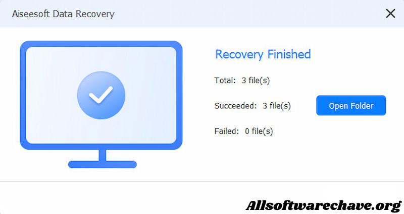 Aiseesoft Data Recovery Crackeado