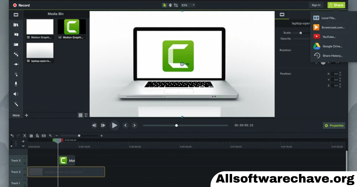 Camtasia Studio 2024.0.7.3801 Crackesdo