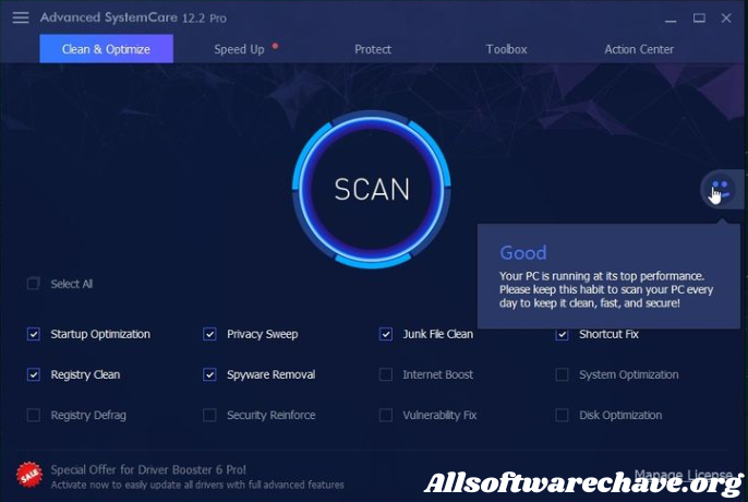 Advanced SystemCare Pro Crackeado