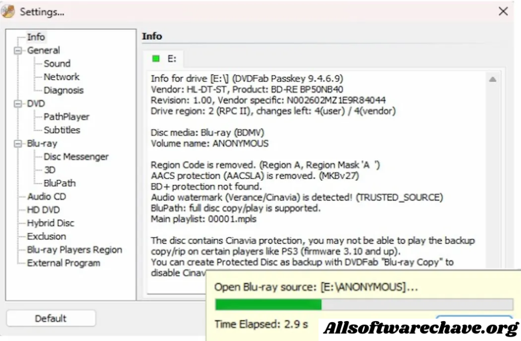 DVDFab Passkey Lite Crackeado